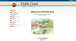 Desktop Screenshot of dahlegard.se