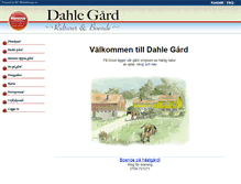 Tablet Screenshot of dahlegard.se